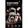 KAIYU KEEYEE WORLD K96136 96136 non  THE WANDERING EARTH 2 BENBEN CHÚ CHÓ ROBOT CHIẾN ĐẤU CÓ THỂ THAY ĐỔI bộ đồ chơi xếp lắp ráp ghép mô hình SCIENCE ROBOTIC DOG Lưu Lạc Địa Cầu 730 khối