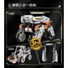 KAIYU KEEYEE WORLD K96136 96136 non  THE WANDERING EARTH 2 BENBEN CHÚ CHÓ ROBOT CHIẾN ĐẤU CÓ THỂ THAY ĐỔI bộ đồ chơi xếp lắp ráp ghép mô hình SCIENCE ROBOTIC DOG Lưu Lạc Địa Cầu 730 khối