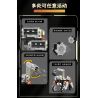 KAIYU KEEYEE WORLD K96136 96136 non  THE WANDERING EARTH 2 BENBEN CHÚ CHÓ ROBOT CHIẾN ĐẤU CÓ THỂ THAY ĐỔI bộ đồ chơi xếp lắp ráp ghép mô hình SCIENCE ROBOTIC DOG Lưu Lạc Địa Cầu 730 khối