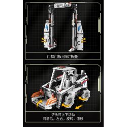 KAIYU KEEYEE WORLD K96136 96136 non  THE WANDERING EARTH 2 BENBEN CHÚ CHÓ ROBOT CHIẾN ĐẤU CÓ THỂ THAY ĐỔI bộ đồ chơi xếp lắp ráp ghép mô hình SCIENCE ROBOTIC DOG Lưu Lạc Địa Cầu 730 khối