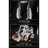 KAIYU KEEYEE WORLD K96136 96136 non  THE WANDERING EARTH 2 BENBEN CHÚ CHÓ ROBOT CHIẾN ĐẤU CÓ THỂ THAY ĐỔI bộ đồ chơi xếp lắp ráp ghép mô hình SCIENCE ROBOTIC DOG Lưu Lạc Địa Cầu 730 khối