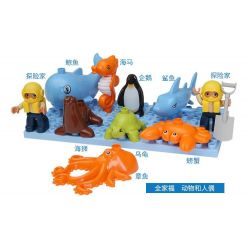 HYSTOYS HONGYUANSHENG AOLEDUOTOYS HG-1450 1450 HG1450 Xếp hình kiểu    Arctic Lâu đài Thủy Cung 41 khối