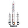 TOP TOY TC1404 1404 non  DỰ ÁN BÌNH MINH TÊN LỬA LONG MARCH 5 bộ đồ chơi xếp lắp ráp ghép mô hình Space CZ-5 Thám Hiểm Không Gian 360 khối