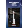 TOP TOY TC1402 1402 non  HÀNG KHÔNG VŨ TRỤ TRUNG QUỐC PHƯƠNG TIỆN PHÓNG LONG MARCH 2F bộ đồ chơi xếp lắp ráp ghép mô hình Space CZ92F Thám Hiểm Không Gian 1200 khối