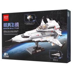 TOP TOY TC1408 1408 non  TÀU CON THOI bộ đồ chơi xếp lắp ráp ghép mô hình Space Thám Hiểm Không Gian 700 khối