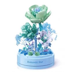 TOP TOY TC1115 1115 non  HỘP NHẠC HOA NHỮNG NGÔI SAO LÃNG MẠN bộ đồ chơi xếp lắp ráp ghép mô hình Flowers ROMANTIC STAR