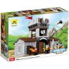 HYSTOYS HONGYUANSHENG AOLEDUOTOYS HG-1313 1313 HG1313 Xếp hình kiểu      Castle 76 Nhà Kho Của Nhà Vua 76 khối