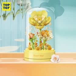 TOP TOY TC1114 1114 non  HỘP NHẠC HOA CHỮA BỆNH LẠ MẮT bộ đồ chơi xếp lắp ráp ghép mô hình Flowers FLOWER HEAL