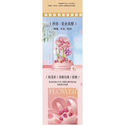 TOP TOY TC1114 1114 non  HỘP NHẠC HOA CHỮA BỆNH LẠ MẮT bộ đồ chơi xếp lắp ráp ghép mô hình Flowers FLOWER HEAL