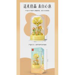 TOP TOY TC1114 1114 non  HỘP NHẠC HOA CHỮA BỆNH LẠ MẮT bộ đồ chơi xếp lắp ráp ghép mô hình Flowers FLOWER HEAL