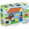 HYSTOYS HONGYUANSHENG AOLEDUOTOYS HG-1414 1414 HG1414 Xếp hình kiểu    Family House Căn Nhà Nhỏ 17 khối