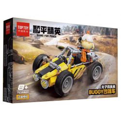 TOP TOY TC2301 2301 non  PEACE ELITE PHOTON CHICKEN BUGGY ATV bộ đồ chơi xếp lắp ráp ghép mô hình Movie & Game Phim Và Trò Chơi