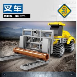 Bozhi 80463 non  KỸ THUẬT ĐÔ THỊ 8 MÔ HÌNH bộ đồ chơi xếp lắp ráp ghép mô hình Creator Sáng Tạo 714 khối