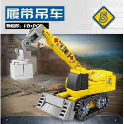 Bozhi 80463 non  KỸ THUẬT ĐÔ THỊ 8 MÔ HÌNH bộ đồ chơi xếp lắp ráp ghép mô hình Creator Sáng Tạo 714 khối