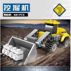 Bozhi 80463 non  KỸ THUẬT ĐÔ THỊ 8 MÔ HÌNH bộ đồ chơi xếp lắp ráp ghép mô hình Creator Sáng Tạo 714 khối