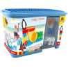 HYSTOYS HONGYUANSHENG AOLEDUOTOYS HG-1457 1457 HG1457 Xếp hình kiểu    Polar Zoo Vườn Thú Bắc Cực Nhỏ 27 khối