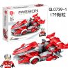 ZHEGAO QL0739 0739 non  FLYING SPUR RACING 4 MẪU XE bộ đồ chơi xếp lắp ráp ghép mô hình Racers Đua Tốc Độ 681 khối
