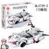 ZHEGAO QL0739 0739 non  FLYING SPUR RACING 4 MẪU XE bộ đồ chơi xếp lắp ráp ghép mô hình Racers Đua Tốc Độ 681 khối