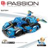ZHEGAO QL0739 0739 non  FLYING SPUR RACING 4 MẪU XE bộ đồ chơi xếp lắp ráp ghép mô hình Racers Đua Tốc Độ 681 khối