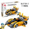 ZHEGAO QL0738 0738 non  FLYING SPUR RACING 4 MẪU XE bộ đồ chơi xếp lắp ráp ghép mô hình Racers Đua Tốc Độ 688 khối