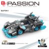ZHEGAO QL0738 0738 non  FLYING SPUR RACING 4 MẪU XE bộ đồ chơi xếp lắp ráp ghép mô hình Racers Đua Tốc Độ 688 khối