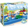 HYSTOYS HONGYUANSHENG AOLEDUOTOYS HG-1475 1475 HG1475 Xếp hình kiểu    Polar Zoo Vườn Thú Bắc Cực Lớn Có Bàn 40 khối