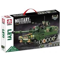 LE YI 81013 non  PHÁO TỰ HÀNH PLZ-05 bộ đồ chơi xếp lắp ráp ghép mô hình Military Army Quân Sự Bộ Đội 625 khối