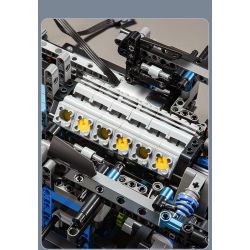 SHARP MODEL JIMU LIANGPIN 10520 non  MANNIU SVJ tỷ lệ 1:8 bộ đồ chơi xếp lắp ráp ghép mô hình 3811 khối