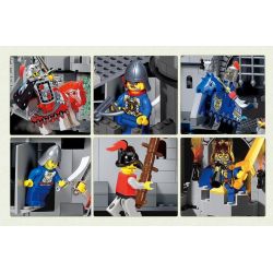 QMAN ENLIGHTEN KEEPPLEY 1023 non  BAO VÂY LÂU ĐÀI NHÀ VUA bộ đồ chơi xếp lắp ráp ghép mô hình Medieval Castle LION CASTLE Chiến Tranh Trung Cổ 1393 khối