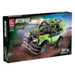 JIESTAR 58042 non  LIÊN MINH HOẠT ĐỘNG YAKAI Q-I bộ đồ chơi xếp lắp ráp ghép mô hình 391 khối