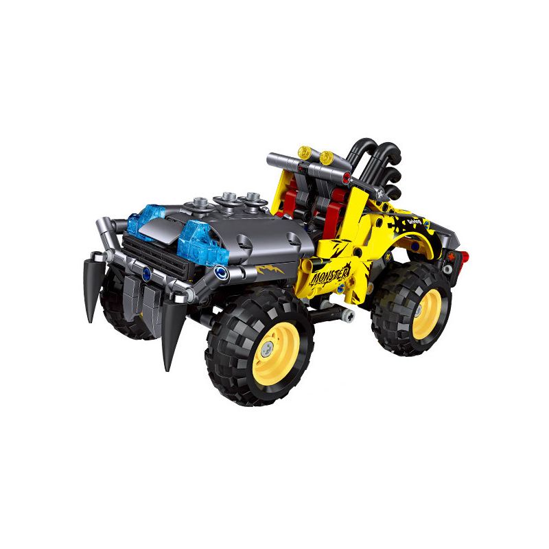 JIESTAR 58039 non  LIÊN MINH HOẠT ĐỘNG MONSTER Z-I bộ đồ chơi xếp lắp ráp ghép mô hình 395 khối