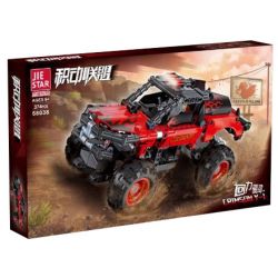 JIESTAR 58038 non  LIÊN MINH TÍCH CỰC KỴ BINH ĐỎ THẪM Y-I bộ đồ chơi xếp lắp ráp ghép mô hình CRIMSON Y-I 374 khối