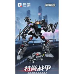 QMAN ENLIGHTEN KEEPPLEY 41107 non  SIÊU BỘ ÁO GIÁP SWAT 6 TỔ HỢP bộ đồ chơi xếp lắp ráp ghép mô hình Transformers Robot Đại Chiến Người Máy Biến Hình 741 khối