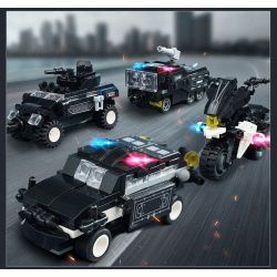 QMAN ENLIGHTEN KEEPPLEY 41107 non  SIÊU BỘ ÁO GIÁP SWAT 6 TỔ HỢP bộ đồ chơi xếp lắp ráp ghép mô hình Transformers Robot Đại Chiến Người Máy Biến Hình 741 khối