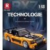 REOBRIX 11029 non  MAZDA RX-7 tỷ lệ 1:12 bộ đồ chơi xếp lắp ráp ghép mô hình Model Team Mô Hình Hiện Đại 1482 khối