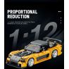 REOBRIX 11029 non  MAZDA RX-7 tỷ lệ 1:12 bộ đồ chơi xếp lắp ráp ghép mô hình Model Team Mô Hình Hiện Đại 1482 khối