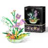 WELEMAGINATION 2115 non  XUÂN THƠM bộ đồ chơi xếp lắp ráp ghép mô hình Flowers TULIPA Hoa 632 khối