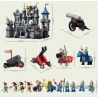 QMAN ENLIGHTEN KEEPPLEY 1023 non  BAO VÂY LÂU ĐÀI NHÀ VUA bộ đồ chơi xếp lắp ráp ghép mô hình Medieval Castle LION CASTLE Chiến Tranh Trung Cổ 1393 khối
