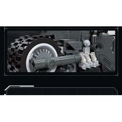 JIESTAR 58051 non  ĐUA XE NHỰA ĐƯỜNG BATBIKE bộ đồ chơi xếp lắp ráp ghép mô hình BATCYCLE 224 khối