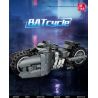 JIESTAR 58051 non  ĐUA XE NHỰA ĐƯỜNG BATBIKE bộ đồ chơi xếp lắp ráp ghép mô hình BATCYCLE 224 khối