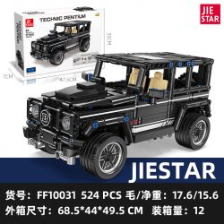 JIESTAR FF10031 10031 FF10034 10034 non  XE ĐỊA HÌNH BIG tỷ lệ 1:16 bộ đồ chơi xếp lắp ráp ghép mô hình  Kỹ Thuật Công Nghệ Cao Mô Hình Phương Tiện 524 khối