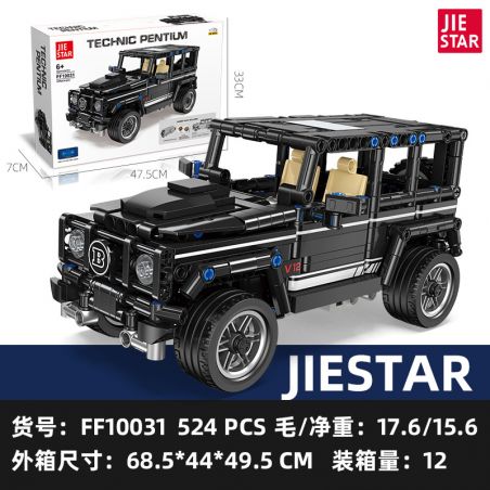 JIESTAR FF10031 10031 FF10034 10034 non  XE ĐỊA HÌNH BIG tỷ lệ 1:16 bộ đồ chơi xếp lắp ráp ghép mô hình  Kỹ Thuật Công Nghệ Cao Mô Hình Phương Tiện 524 khối