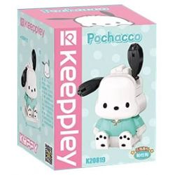 KEEPPLEY K20819 20819 non  CHÚ CHÓ SANRIO PACHA bộ đồ chơi xếp lắp ráp ghép mô hình Movie & Game POCHACCO Phim Và Trò Chơi