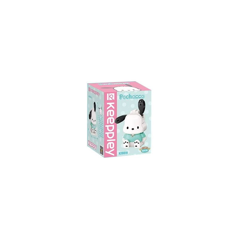 KEEPPLEY K20819 20819 non  CHÚ CHÓ SANRIO PACHA bộ đồ chơi xếp lắp ráp ghép mô hình Movie & Game POCHACCO Phim Và Trò Chơi