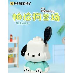 KEEPPLEY K20819 20819 non  CHÚ CHÓ SANRIO PACHA bộ đồ chơi xếp lắp ráp ghép mô hình Movie & Game POCHACCO Phim Và Trò Chơi