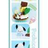 KEEPPLEY K20821 20821 non  CHÚ CHÓ SANRIO PACHA CHIẾC BÁNH NHỎ DỄ THƯƠNG bộ đồ chơi xếp lắp ráp ghép mô hình Movie & Game POCHACCO Phim Và Trò Chơi