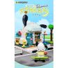 KEEPPLEY K20820 20820 non  CHÓ SANRIO PACHA ĐẤU TRƯỜNG VUI NHỘN bộ đồ chơi xếp lắp ráp ghép mô hình Movie & Game POCHACCO Phim Và Trò Chơi