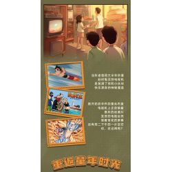 PANTASY 85001 non  TRUYỀN HÌNH HOÀI NIỆM bộ đồ chơi xếp lắp ráp ghép mô hình Creator RETRO TELEVISION Sáng Tạo 800 khối