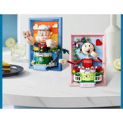 PANTASY 86404 non  BỨC TRANH BA CHIỀU CỦA POPEYE OLIVIA bộ đồ chơi xếp lắp ráp ghép mô hình Movie & Game Phim Và Trò Chơi