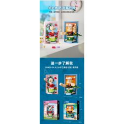 PANTASY 86404 non  BỨC TRANH BA CHIỀU CỦA POPEYE OLIVIA bộ đồ chơi xếp lắp ráp ghép mô hình Movie & Game Phim Và Trò Chơi